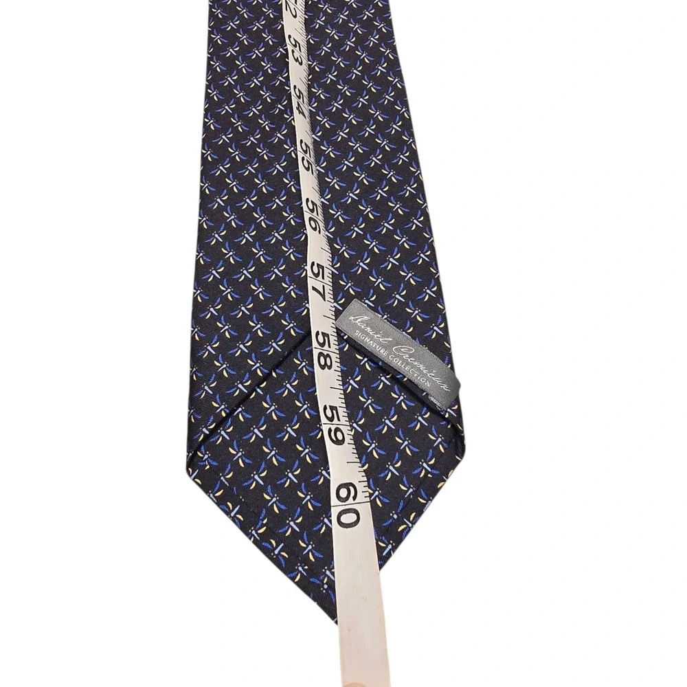 DANIEL CREMIEUX Hand Made in Italy Tie Blue 100% Silk Limited‎ Edition #7/234